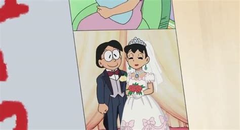 nobita wife|doraemon nobita wedding.